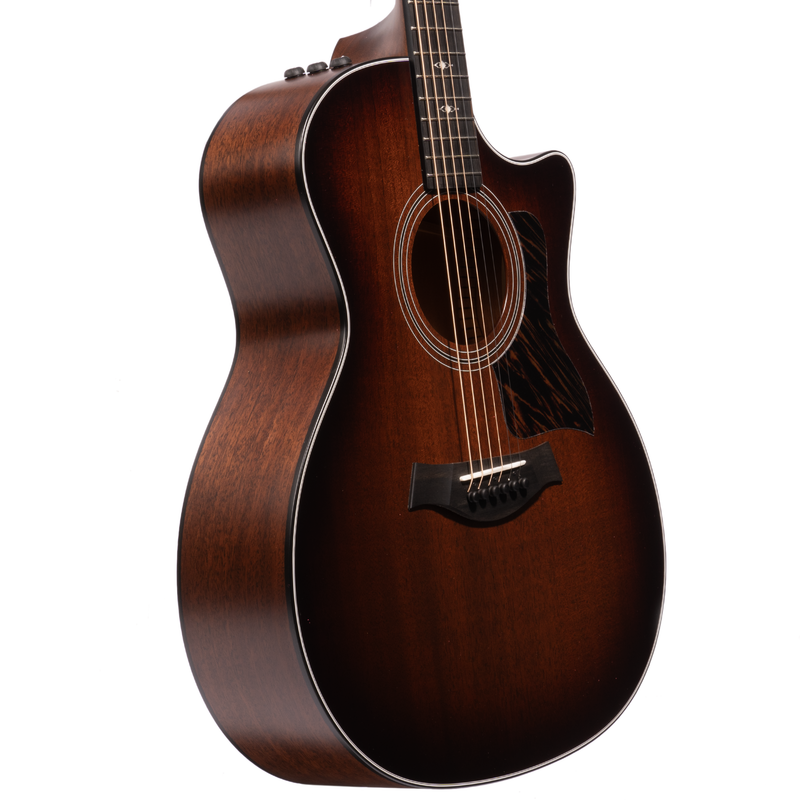 Taylor 324ce Grand Auditorium Acoustic Guitar, Hardwood Mahogany Top and Tasmanian Blackwood Back & Sides