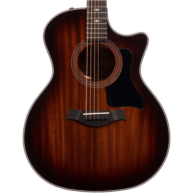 Taylor 324ce Grand Auditorium Acoustic Guitar, Hardwood Mahogany Top and Tasmanian Blackwood Back & Sides