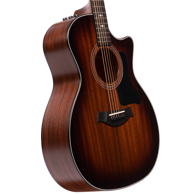 Taylor 324ce Grand Auditorium Acoustic Guitar, Hardwood Mahogany Top and Tasmanian Blackwood Back & Sides