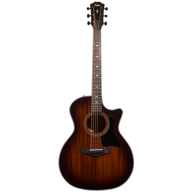 Taylor 324ce Grand Auditorium Acoustic Guitar, Hardwood Mahogany Top and Tasmanian Blackwood Back & Sides