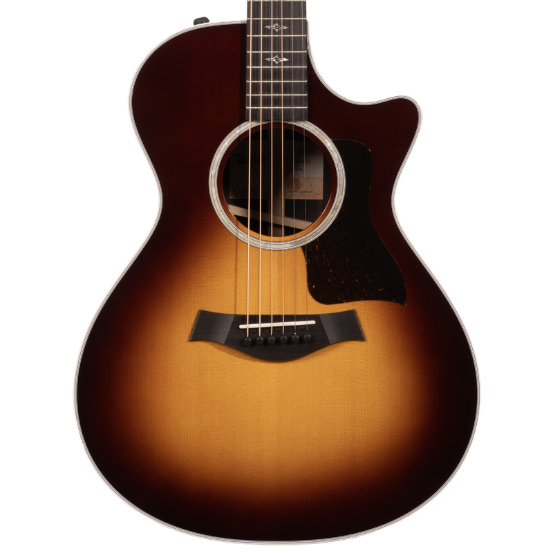 Taylor 412ce Grand Concert Acoustic-Electric Guitar, Sitka Spruce/Rosewood, Tobacco Sunburst