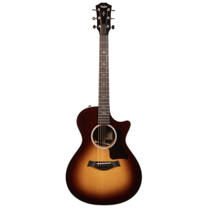 Taylor 412ce Grand Concert Acoustic-Electric Guitar, Sitka Spruce/Rosewood, Tobacco Sunburst