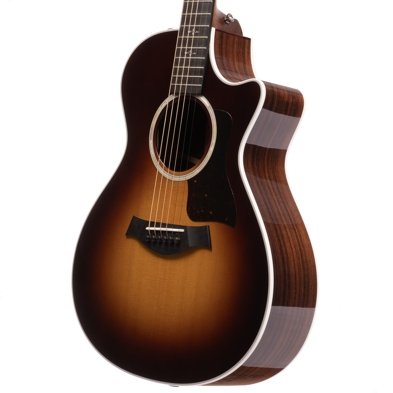 Taylor 412ce Grand Concert Acoustic-Electric Guitar, Sitka Spruce/Rosewood, Tobacco Sunburst