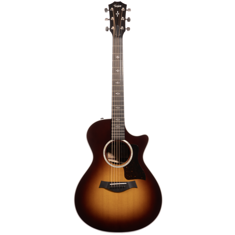 Taylor 412ce Grand Concert Acoustic-Electric Guitar, Sitka Spruce/Rosewood, Tobacco Sunburst