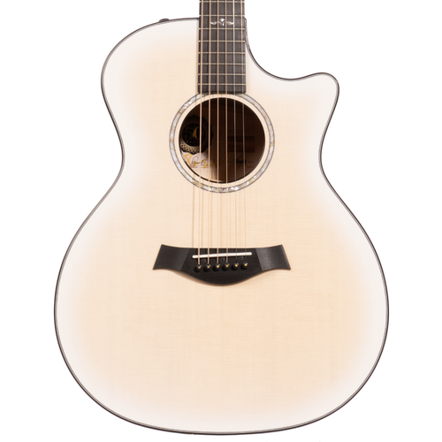 Taylor 50th Anniversary 614ce Grand Auditorium, Sitka Spruce/Figured Big Leaf Maple, Transparent White Edgeburst