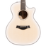Taylor 50th Anniversary 614ce Grand Auditorium, Sitka Spruce/Figured Big Leaf Maple, Transparent White Edgeburst