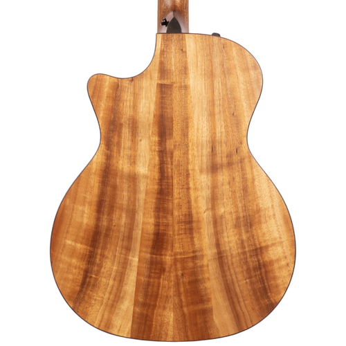 Taylor 724ce Grand Auditorium Acoustic-Electric Guitar, All Koa, Natural w/ Hardshell Case