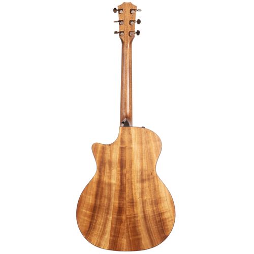 Taylor 724ce Grand Auditorium Acoustic-Electric Guitar, All Koa, Natural w/ Hardshell Case