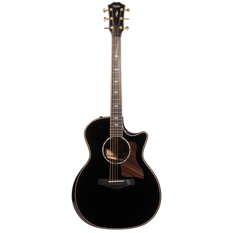 Taylor Builder’s Edition 814ce Blacktop Grand Auditorium, Adirondack Spruce and Rosewood Acoustic Guitar