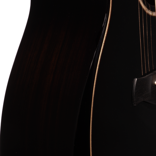 Taylor Builder’s Edition 814ce Blacktop Grand Auditorium, Adirondack Spruce and Rosewood Acoustic Guitar