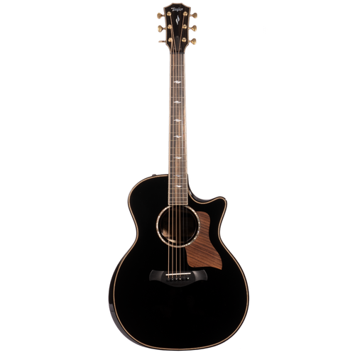 Taylor Builder’s Edition 814ce Blacktop Grand Auditorium, Adirondack Spruce and Rosewood Acoustic Guitar