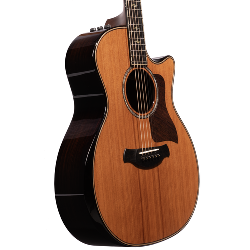 Taylor 50th Anniversary Builder's Edition 814ce Ltd, Sinker Redwood/Indian Rosewood w/Case