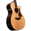 Taylor Legacy 714ce Grand Auditorium Acoustic-Electric Guitar, Western Red Cedar/Indian Rosewood, Natural