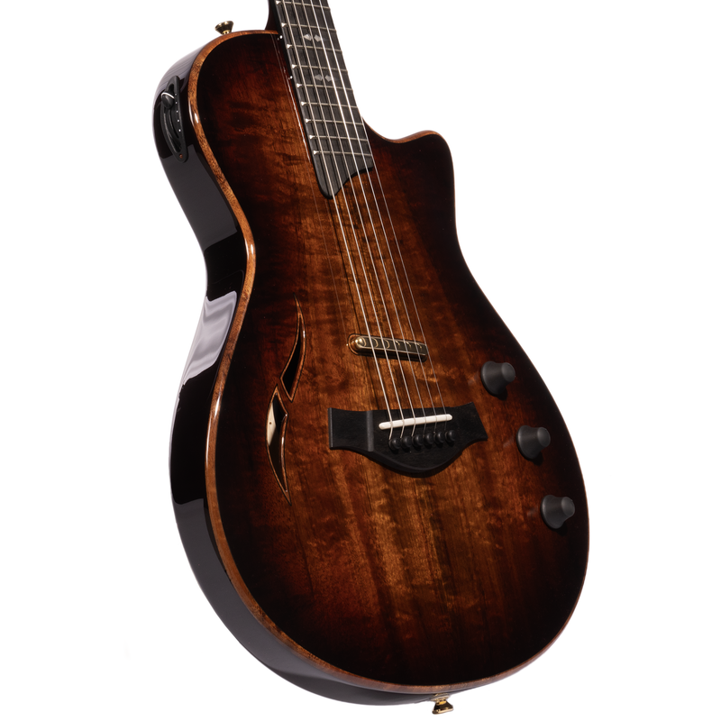 Taylor T5z Custom Acoustic-Electric Guitar, Koa, with Deluxe Hardshell Case