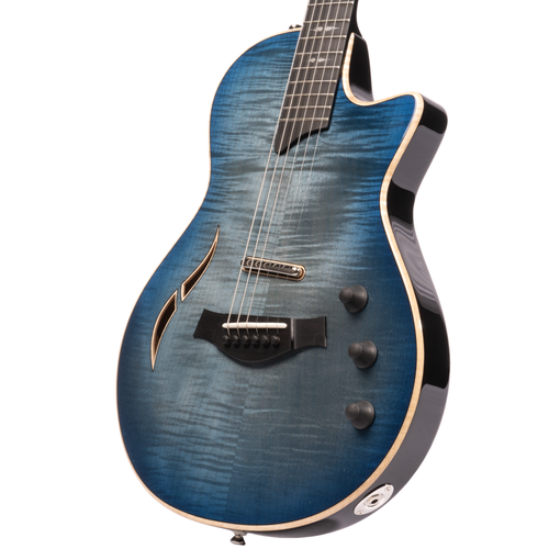 Taylor T5z Pro Acoustic Electric Guitar Harbor Blue with Deluxe Hard