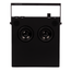 Teenage Engineering OB-4, Magic Radio Portable Stereo Speaker, Matte Black