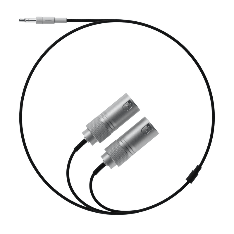 Teenage Engineering Field Audio Cable, 3.5mm to 2 x XLR