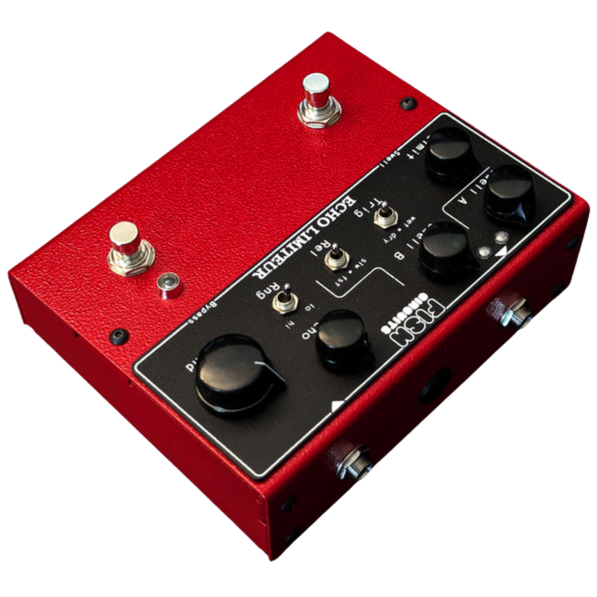 Fish Circuits Echo Limiteur Hybrid Analog/Digital Delay Effect Pedal