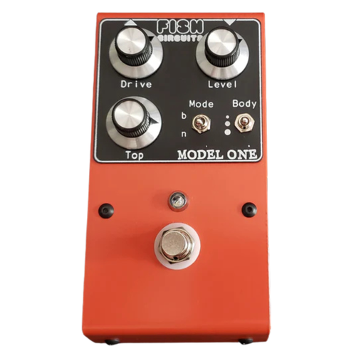 one pedal mode Fish Circuits Model One Overdrive Effect Pedal