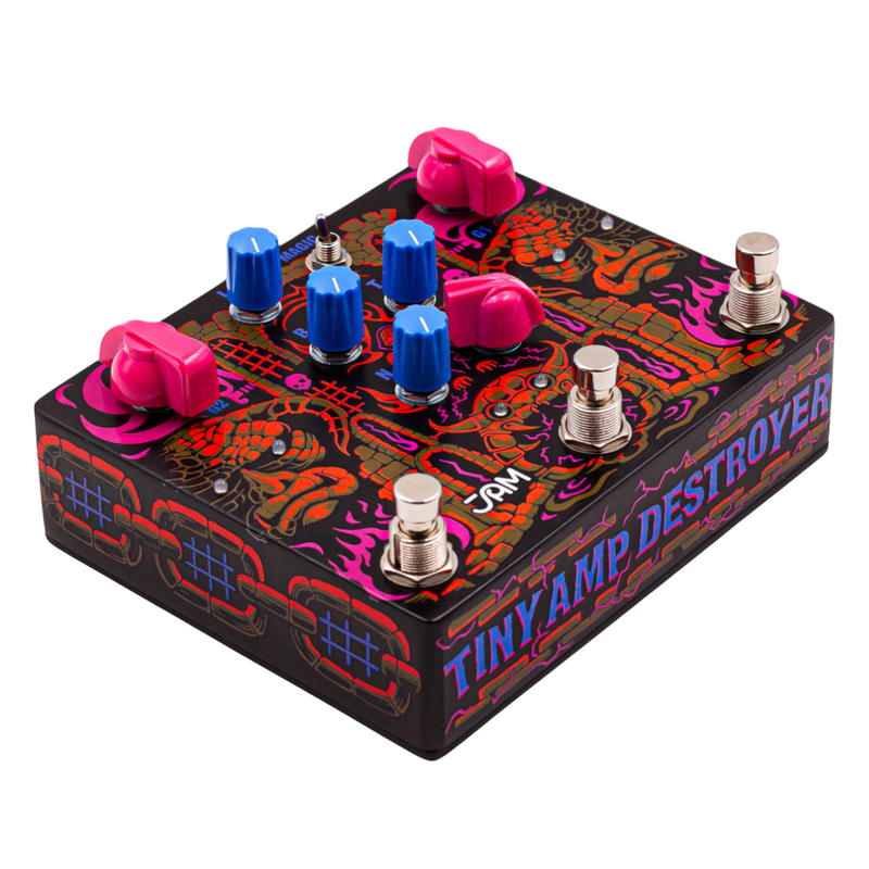 JAM Pedals Tiny Amp Destroyer Distortion Pedal Stu Mackenzie Signature