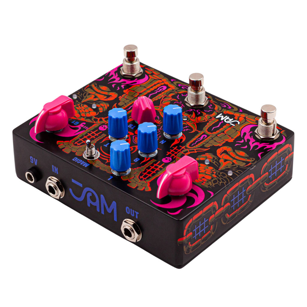 JAM Pedals Tiny Amp Destroyer Distortion Effect Pedal, Stu Mackenzie Signature