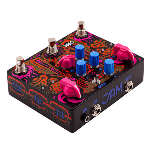 JAM Pedals Tiny Amp Destroyer Distortion Effect Pedal, Stu Mackenzie Signature