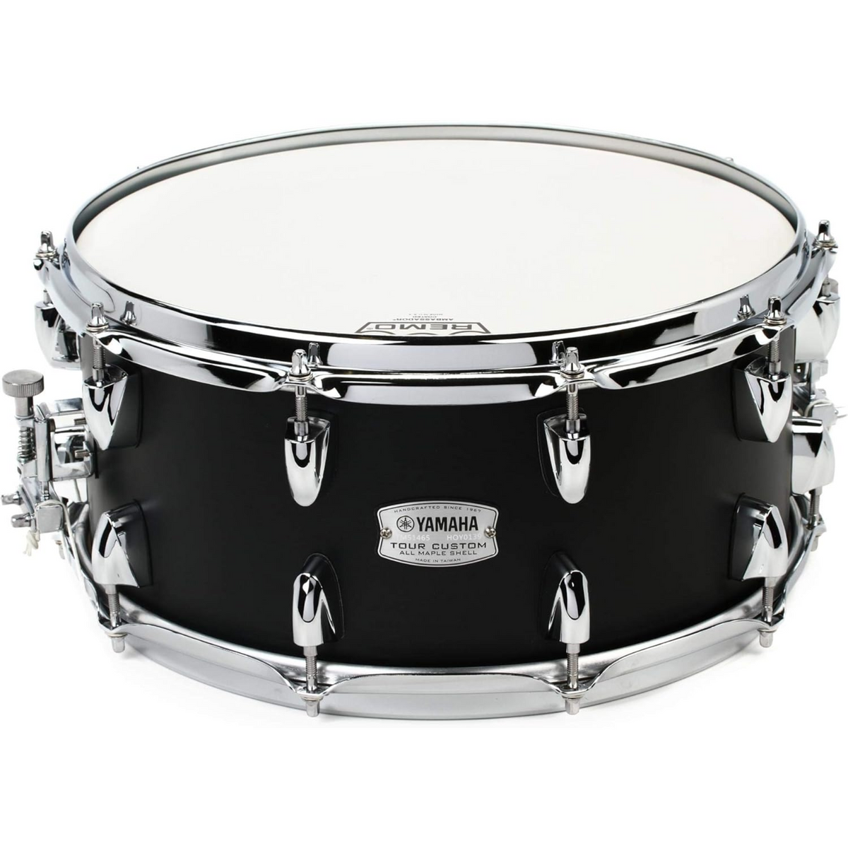 Yamaha Tour Custom 5-piece Drum Shell Pack w/ Matching Snare, Licorice Satin