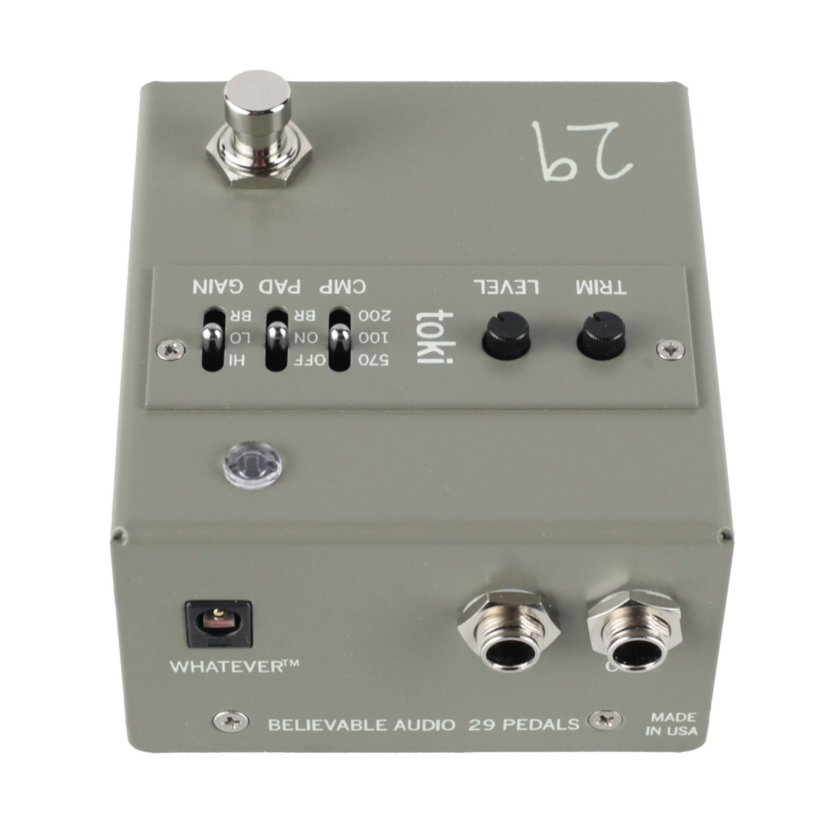 29 Pedals TOKI Fuzz Driver Effect Pedal
