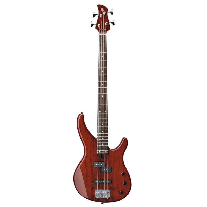 Yamaha TRBX174EW 4-string Electric Bass Guitar, Root Beer
