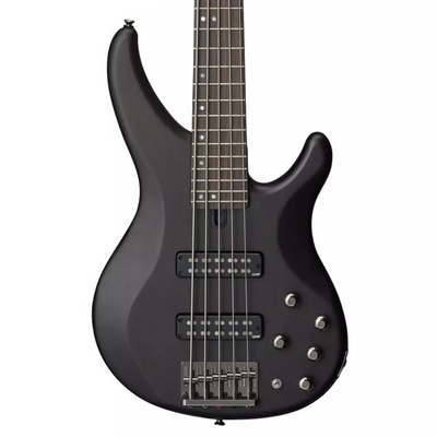 Yamaha TRBX505 5-string Premium Electric Bass, Trans Black