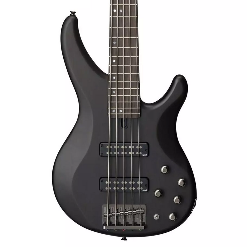 Yamaha TRBX505 5-string Premium Electric Bass, Trans Black