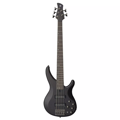 Yamaha TRBX505 5-string Premium Electric Bass, Trans Black