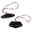 Fralin Split Blade Hum Cancelling Tele Guitar Pickup Set, Black, Blues Output, Round Radius