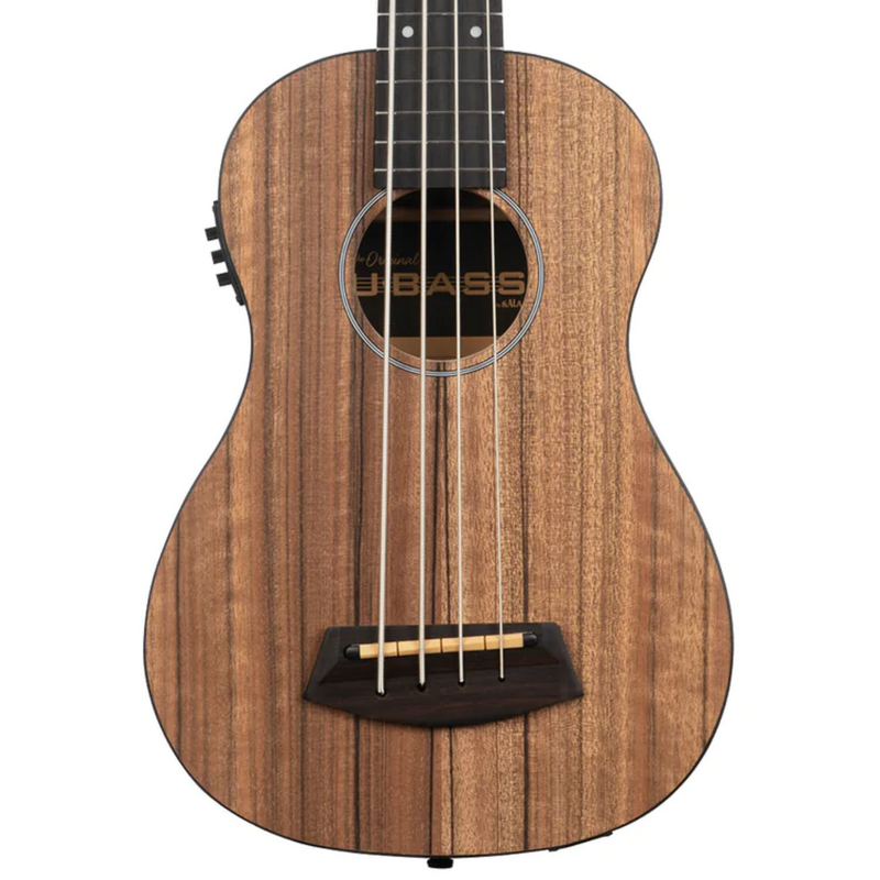 Kala Pacific Walnut Acoustic-Electric Fretted U-BASS Ukulele