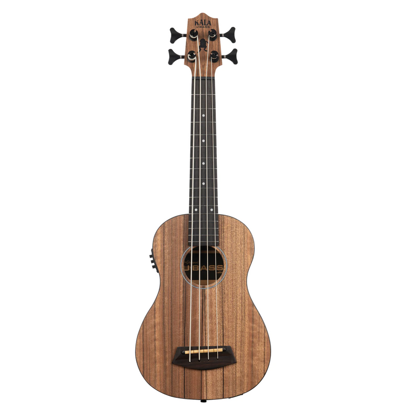 Kala Pacific Walnut Acoustic-Electric Fretted U-BASS Ukulele