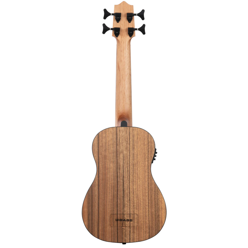 Kala Pacific Walnut Acoustic-Electric Fretted U-BASS Ukulele