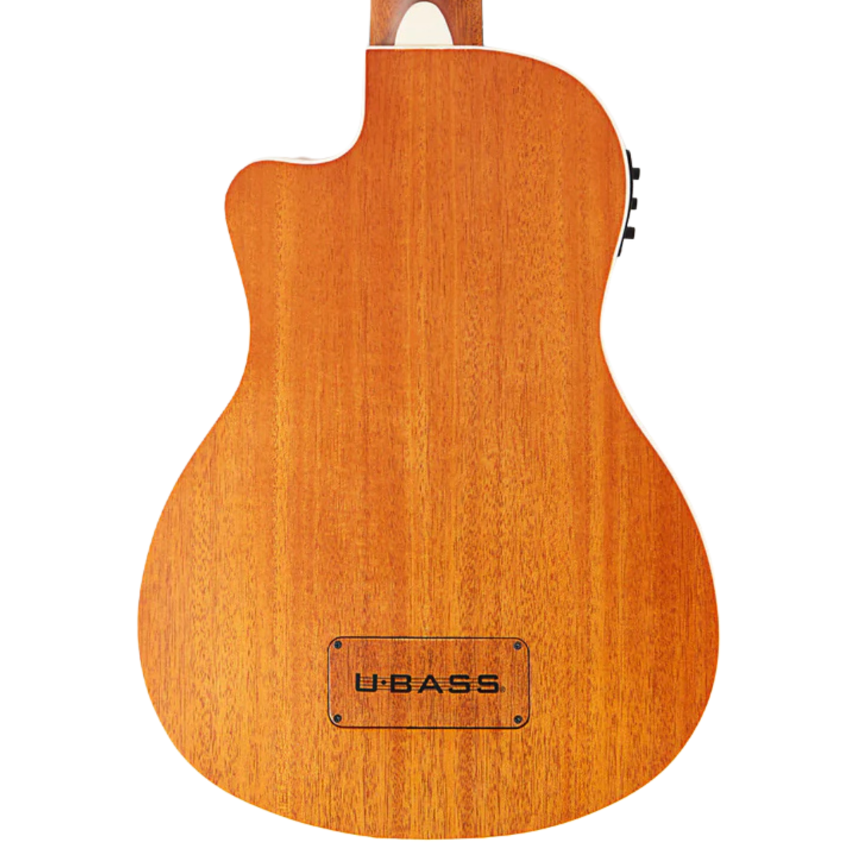 Kala Scout Fretted Mahogany Acoustic-Electric U-BASS, Natural