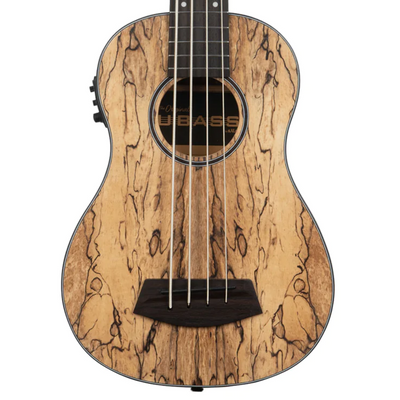 Kala Spalted Mango Acoustic-Electric Fretted U-BASS Ukulele
