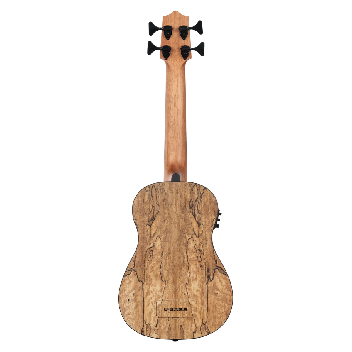 Kala Spalted Mango Acoustic-Electric Fretted U-BASS Ukulele