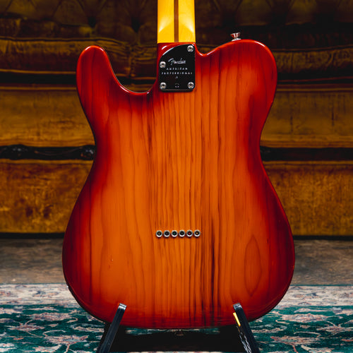 2022 Fender American Professional II Telecaster Electric Guitar, Sienna Sunburst w/Gig Bag - Used