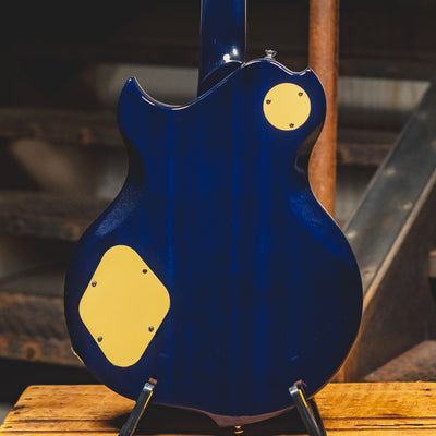 2015 Minarik Lotus Electric Guitar, Blue Burst w/OGB - Used