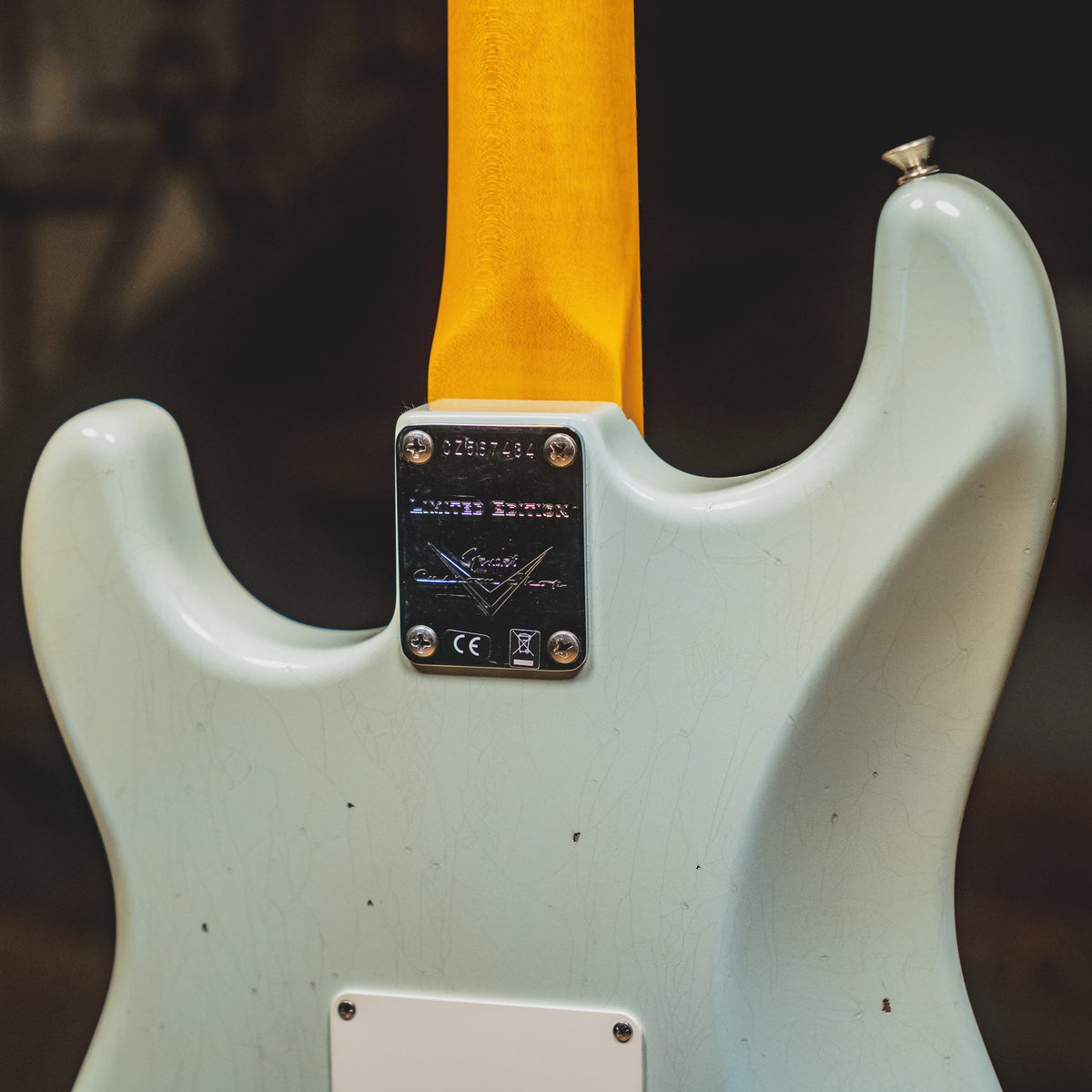2023 Fender Custom Shop '64 Limited Edition Stratocaster, Faded Aged Sonic Blue w/OHSC - Used