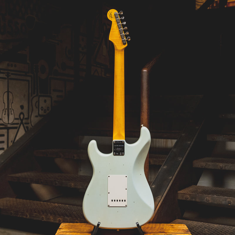 2023 Fender Custom Shop '64 Limited Edition Stratocaster, Faded Aged Sonic Blue w/OHSC - Used