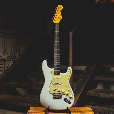 2023 Fender Custom Shop '64 Limited Edition Stratocaster, Faded Aged Sonic Blue w/OHSC - Used