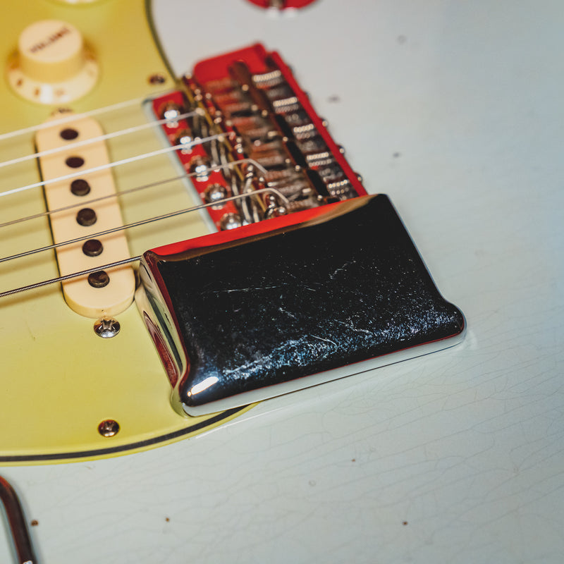 2023 Fender Custom Shop '64 Limited Edition Stratocaster, Faded Aged Sonic Blue w/OHSC - Used