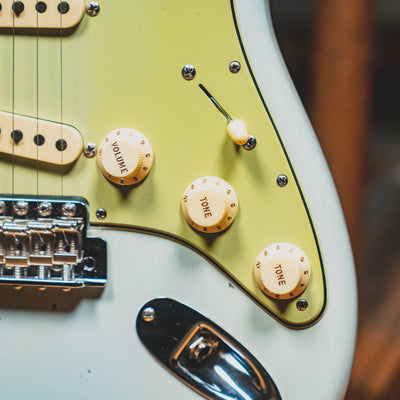 2023 Fender Custom Shop '64 Limited Edition Stratocaster, Faded Aged Sonic Blue w/OHSC - Used