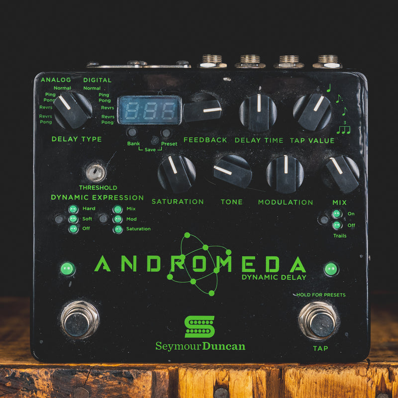 dynamic delay pedal Seymour Duncan Andromeda Delay Effect Pedal w/Box