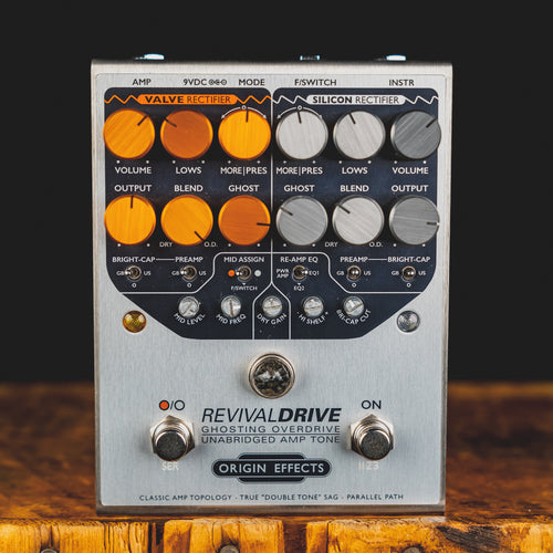 Origin Effect Revival Drive Ghosting Overdrive Effect Pedal w/Original Box - Used