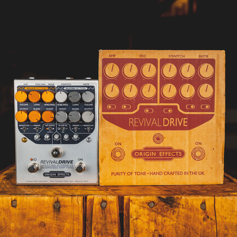 Origin Effect Revival Drive Ghosting Overdrive Effect Pedal w/Original Box - Used
