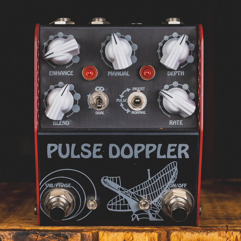 doppler for pedal pulses Thorpy FX Pulse Doppler Phaser Effect Pedal w/Box